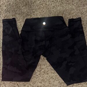 Lululemon Camo Wunder Under Leggings